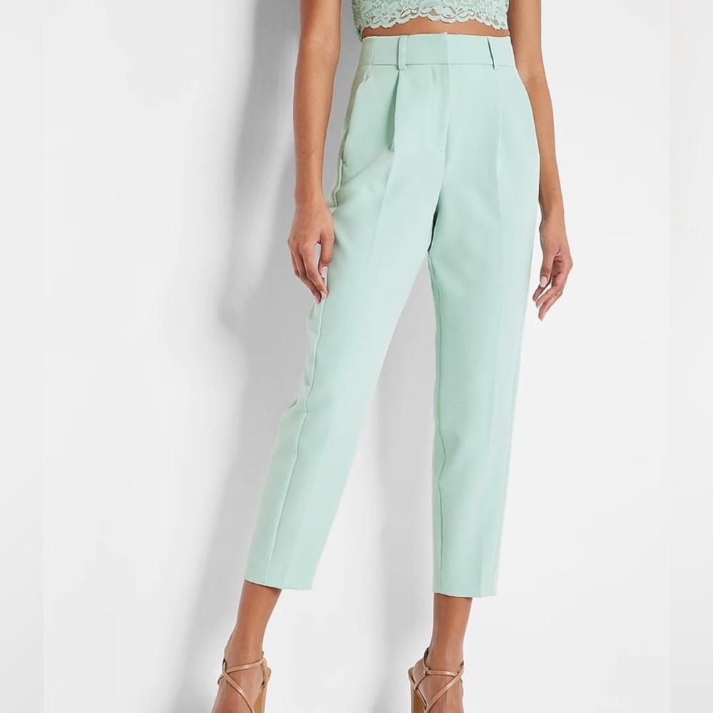 NWT: Express Ankle High Rise Dress Pants